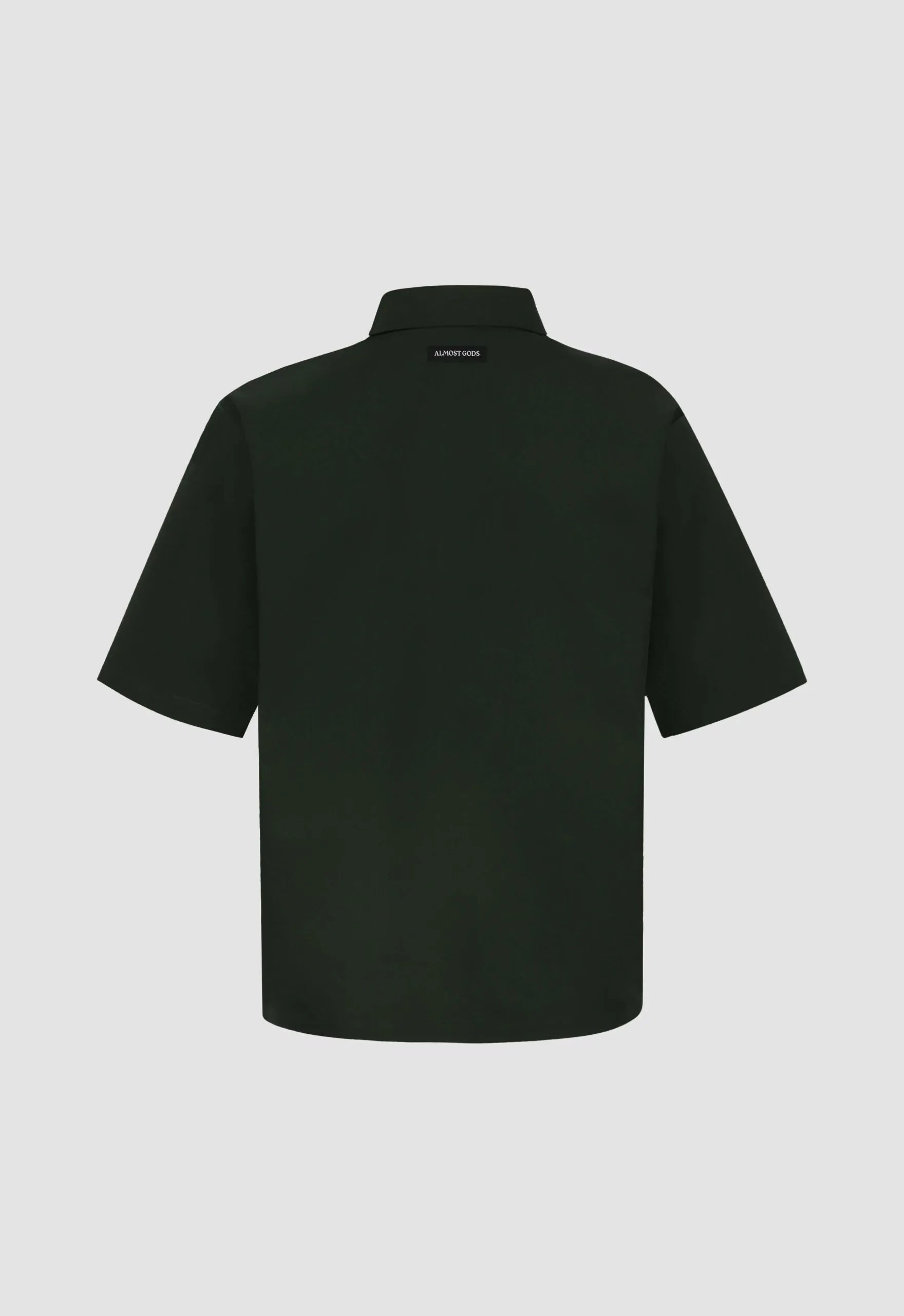 Alpha Cross Spray Paint Relaxed Shirt In Green