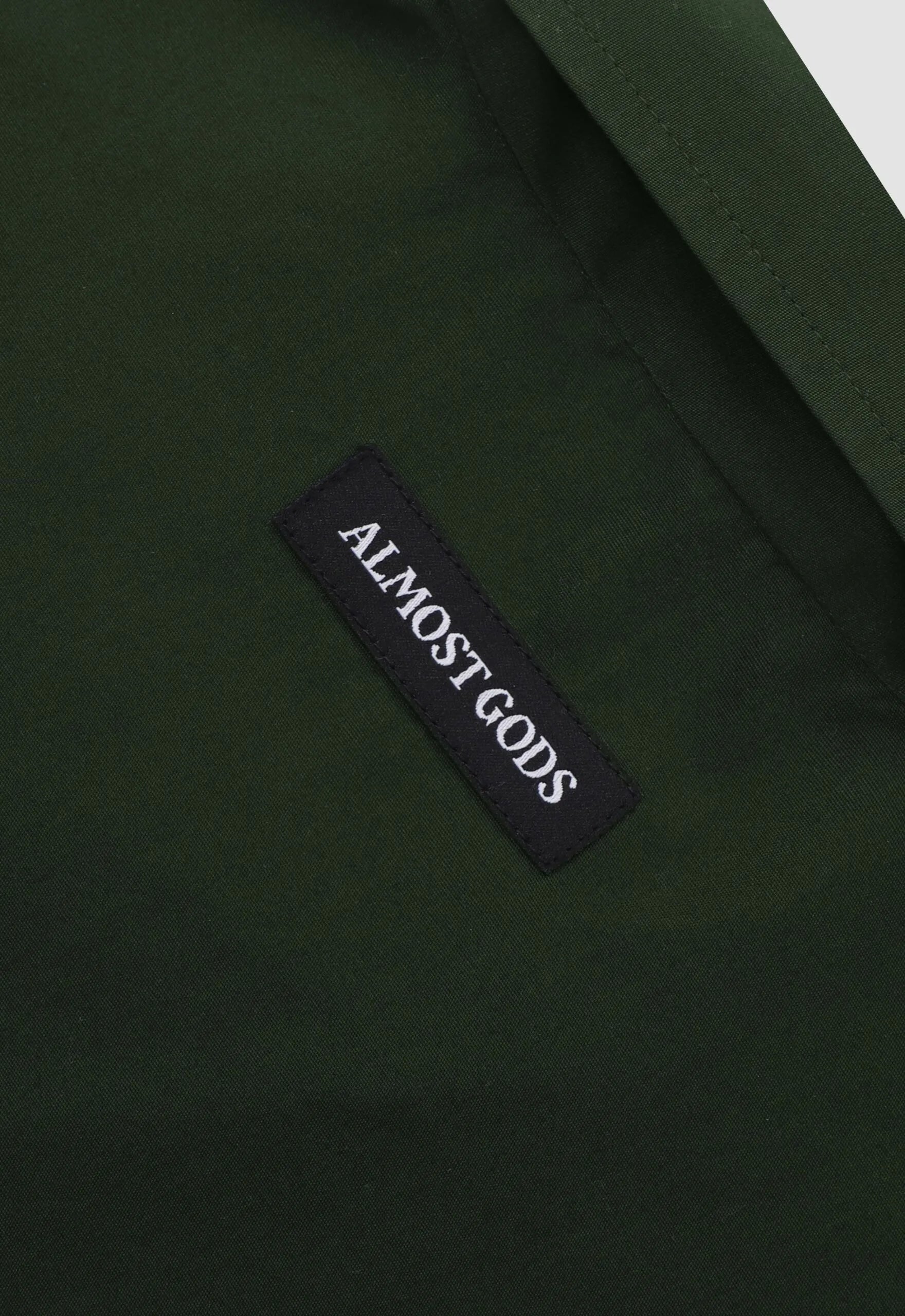 Alpha Cross Spray Paint Relaxed Shirt In Green