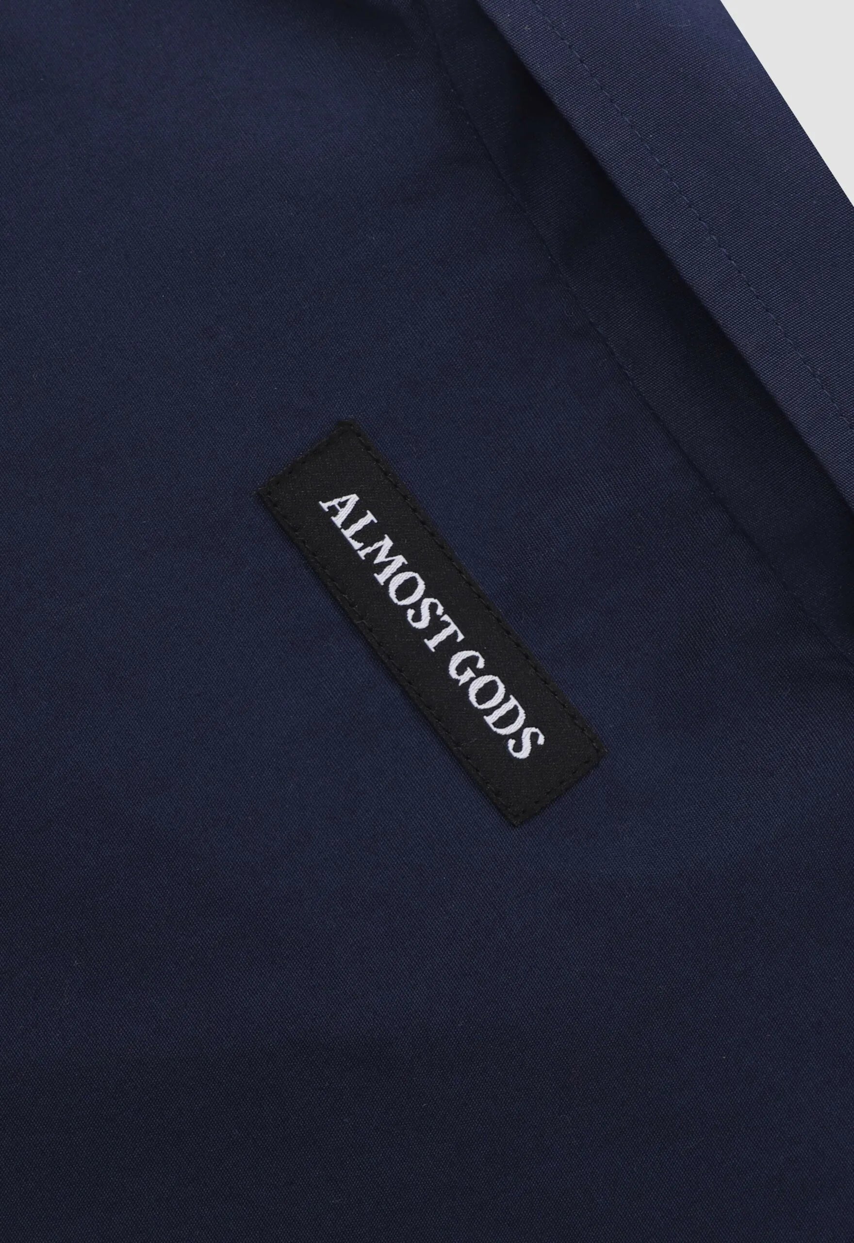 Alpha Cross Spray Paint Relaxed Shirt In Navy