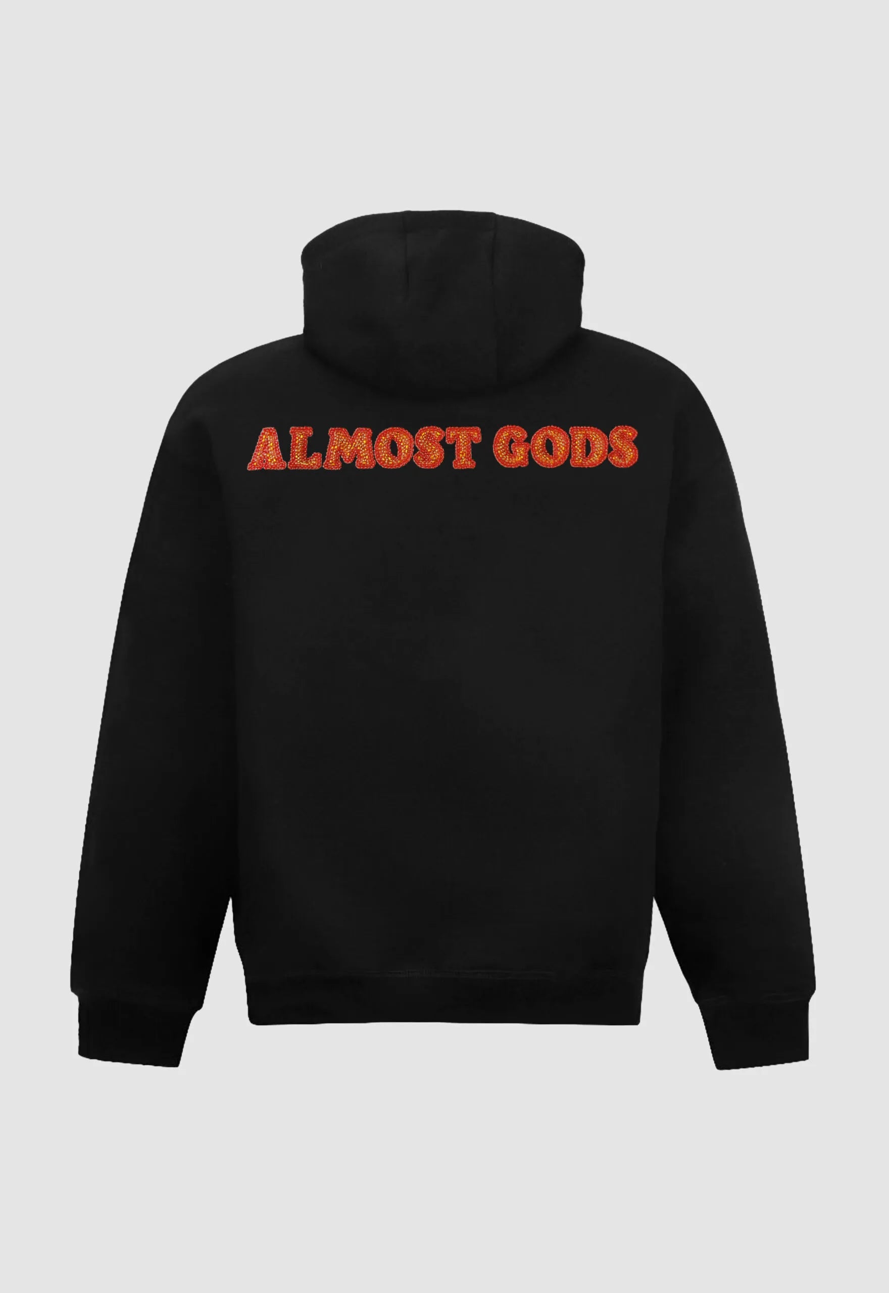 Dynamis Hand Embroidered Kardana Hoodie In Black